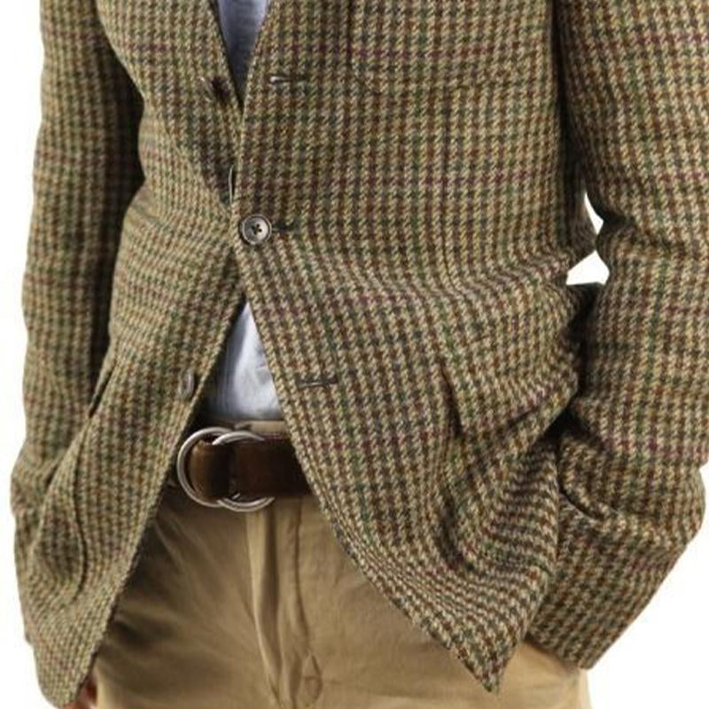 Men's Blended Single-breasted Blazer