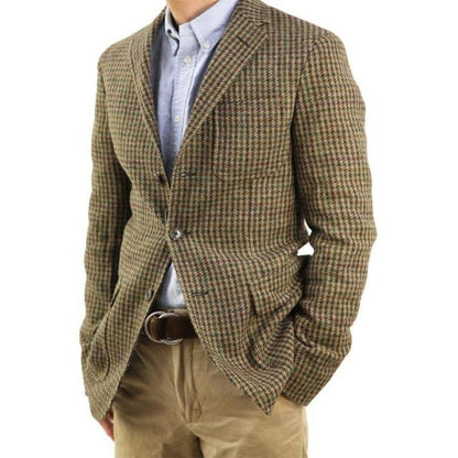 Men's Blended Single-breasted Blazer